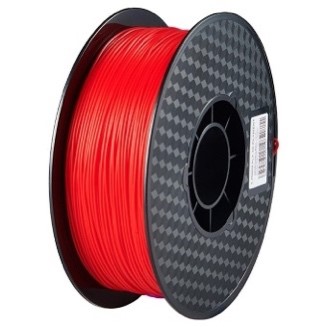 Filament (пластмассовая нить) для 3D принтера,1.75 mm, цвет красный