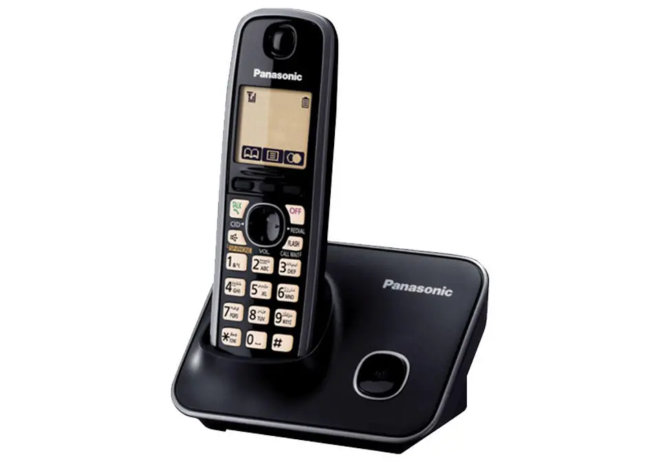 Panasonic KX-TG3711BX | Беспроводной телефон, радиус 300 м