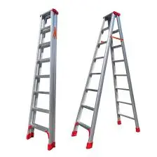 Алюминиевая раздвижная лестница CÖMERT 2x4=8м CB-00003183