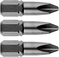 Торсионные биты Metabo PH2 25мм, 3 шт. – Арт. 628514000