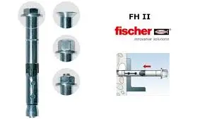 Ykjam towlanýan anker FH II 18/25 B ZP (18/140) "FISCHER"
