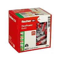 Köpugurly plasmast (çopik) DUOPOWER 10x50 "FISCHER"